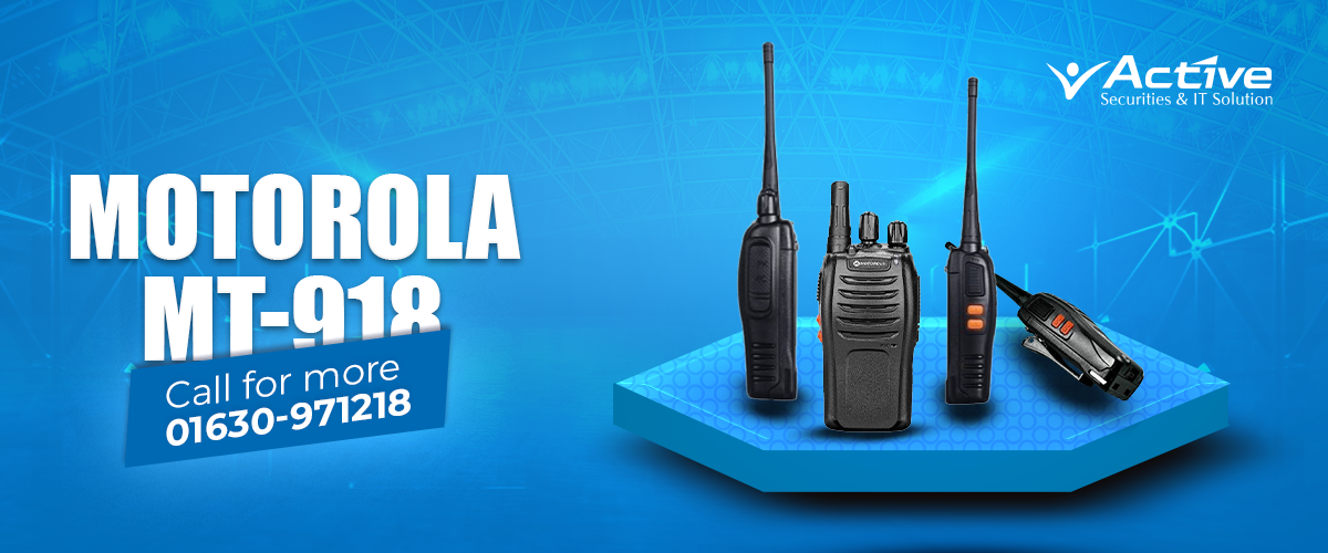 Buy Motorola Walkie-Talkies in Bangladesh | Active Force